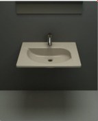 Resim Bocchi Taormina Arch Etajerli Lavabo 65 CM Bisküvi 1009-014-0126 