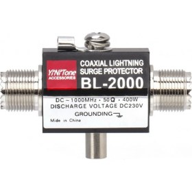 Resim Solar Sanc Koaksiyel Aşırı Gerilim Koruyucu PL259 Dişi - PL259 Dişi (Yurt Dışından) 