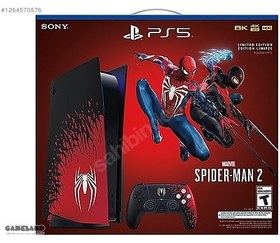 Resim Sony Playstation 5 Digital Marvel’s SpiderMan 2 Edition 1 TB Bilkom Garanti 