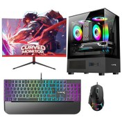 Resim Turbox TX5976 i5-10400F 32 GB 1 TB NVMe 12 GB RTX3060 23.6" Free Dos Masaüstü Oyuncu Bilgisayarı 