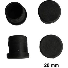 Resim Yuvarlak Boru Profil Iç Tapa 28 mm 4 Adet 