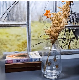 Resim Hometarz Ev Dekorasyon Lüx Cam Masa Vazo Dekoratif Süsleme 20 Cm 