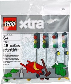 Resim LEGO® Xtra 40311 Traffic Lights 46 Parça 