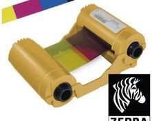 Resim Zebra 800033-340 Renkli Ribbon Zxp3 Ymcko Tek Yüze 280 Baskı 