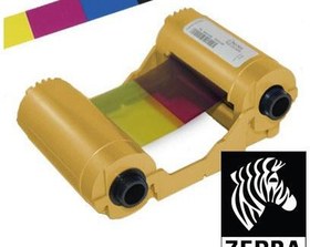 Resim Zebra 800033-340 Renkli Ribbon Zxp3 Ymcko Tek Yüze 280 Baskı 