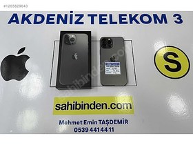 Resim Apple iPhone 13 Pro Max İkinci El TR | 128 GB | Gri 