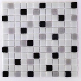 Resim MozaiKristaL Mutfak Tezgah Arası ve Tüm Yaşam Alanları İçin Cam Mozaik. Taş Ölçüleri: 25X25X5 Mm. File Ölçüsü: 31.5X31.5 cm. ( 1 Koli = 10 File = 1 m2 Fiyatıdır ) 