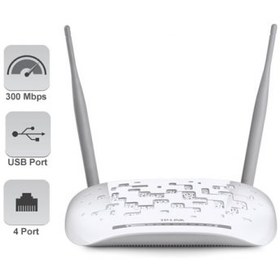 Resim TP-Link TD-W9970 300M 4P VDSL/ADSL Modem Router 