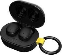 Resim VulTech DRIP Bluetooth 5.4 kulaklık, mikrofonlu kablosuz kulak içi kulaklık, toplamda 14 saat, dokunmatik kontrol, USB-C şarj, Siri ve Google ses asistanı, dengeli ses, Android/iOS 