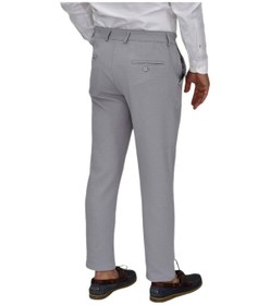 Resim Erkek Likralı Petek Dokuma Kumaş Pantolon Regular Fitt Bgl-st04491 Gri 