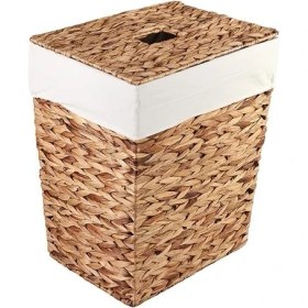 Resim Menashop Metrashop Tony Naturel Kahverengi Çamaşır Sepeti 52 cm 