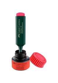 Resim Faber Castell Kırmızı Fosforlu Kalem Mürekkebi 154921 