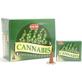 Resim Cannabis Aromalı Konik Tütsü 