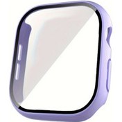 Resim Gaojunshop01 46mm İwatch Series 10 İçin Çizilmeye Dayanıklı Tam Koruma Camlı Kasa 
