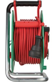 Resim Brennenstuhl Garant G Bretec Serisi IP44 Lisanslı Cablepilot 38+2 Metre Bahçe ve Dış Mekan için Maka 