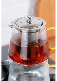 Resim Acar Elisa Borosilikat Cam Çaydanlık 