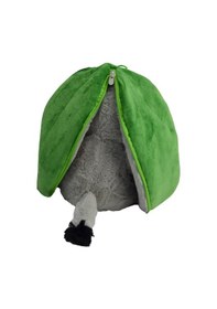 Resim 27 Cm Avokado Eşek Peluş Sevimli Tasarımlı Yumuşak Oyuncak Çok Renkli 