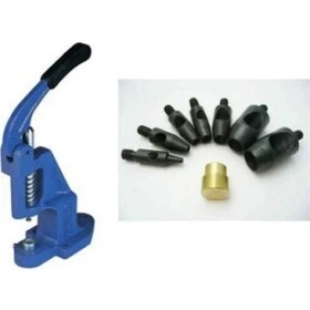 Resim Makina Kuş Gözü Delici Zımba ve 8 Farklı Kalıp 