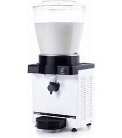 Resim Samıxır Kam22 Panoramik Köpüklü Ayran Dispenseri 22 Litre Beyaz 