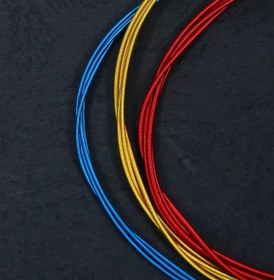 Resim Alice AC107C-N Renkli Klasik Gitar Teli | Eğitim ve Performans İçin Görsel Kolaylık Sağlayan Renkli Tasarım Çocuklar İçin İlgi Çekici ve Eğitici 