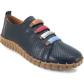 Resim Venüs 2010717 Günlük Hakiki Deri Bayan Ayakkabı-siyah Siyah 