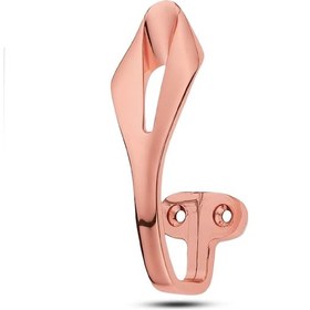 Resim Orchid Vestiyer Duvar Askısı Metal Dolap Elbise Bakır Askılık 