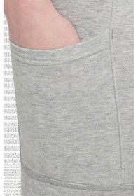 Resim Nike Sportswear Club High-rise Leggings 2 Cepli Yüksek Belli Pamuklu Gri Tayt Gri 