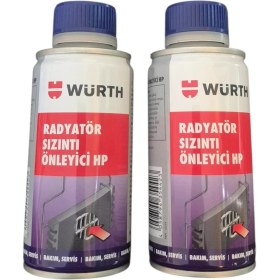 Resim Würth Radyatör Sızıntı Önleyici Hp 150ML 2 Adet 