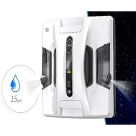 Resim Hobot 2s Dual Sprey Cam Temizleme Fayans Silme Robotu 