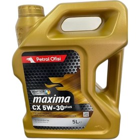 Resim Petrol Ofisi Maxıma CX 5W30 Plus 5 L 