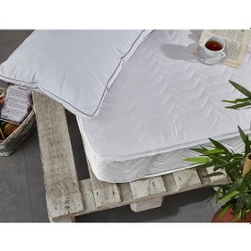 Resim Komfort Home Çift Kişilik Yatak Koruyucu Alez 150X200 Cm (Dtx) Beyaz 