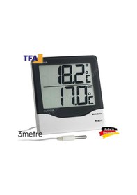 Resim Tfa 30.1011 Dijital İç ve Dış Mekan Termometre kablolu 