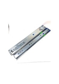 Resim Minnes Bas Aç Teleskopik Çekmece Rayı H46mm - 45cm Gri 