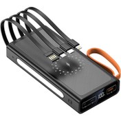 Resim Sprange SR-P25W 24000mAh Kablolu Wirelesss Işıklı Powerbank 