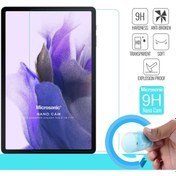 Resim Microsonic Samsung Uyumlu Galaxy Tab S7 FE LTE T737 Nano Glass Cam Ekran Koruyucu 
