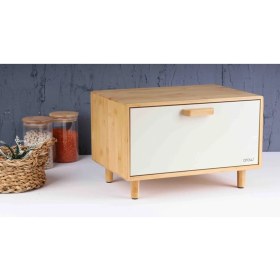 Resim Arow Eva Bambu Ekmek Kutusu 