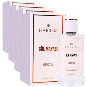 Resim Gül Mayası Suyu Aydınlatıcı Ve Gözenek Sıkılaştırıcı Tonik 110 Ml 4 Paketi Açık Beyaz 