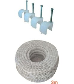 Resim Klima Su Tahliye Hortumu 10 Metre Drenaj Hortum +kroşe 