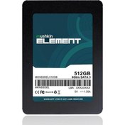 Resim MUSHKIN SSD - MKNSSDEL512GB - 2.5 SATA III 7mm SSD - - 512GB - Element 512GB 7mm SSD - 2.5 SATA III - 7mm 