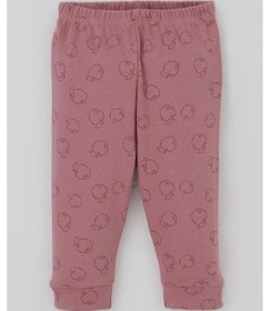 Resim Breeze Kız Bebek Pijama Takımı Elma Bahçesi Önden Çıtçıtlı 4 Ay-1 Yaş, Gülkurusu 