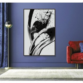 Resim Soyut Büyük Boy El Yapımı Yağlı Boya Tablo 95x130cm 