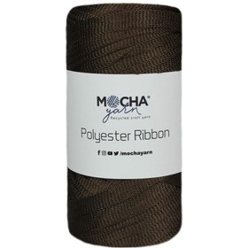 Resim MochaYarn Kahve Polyester Ribbon Ip 