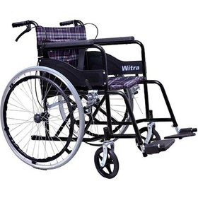 Resim Witra Manuel Tekerlekli Sandalye Ekose Kumaş 