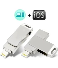 Resim Iphone - Pc Uyumlu 64/128 GB Otg Flash 3.0 USB Data Bellek 
