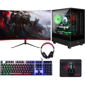 Resim Turbox TX6042 I5 9400F 16GB Ddr4 512GB SSD 8gb RX580 23.6 Curved Oyun Hazır Sistem 