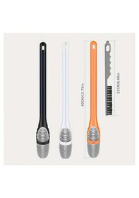 Resim Tineke Silikon Tuvalet Klozet Detay Temizleme Ve İnce Detay Fırça 