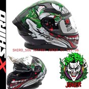 Resim Shiro Katana Joker Kapalı Kask 