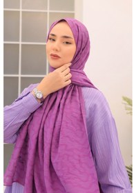 Resim Silk Home Olinda Şal 49001-40 Mor 