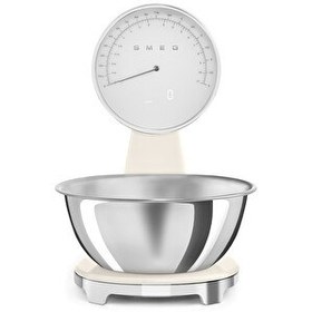 Resim Smeg 50's Style Retro KSF01CRWW Krem Analog Mutfak Tartısı 