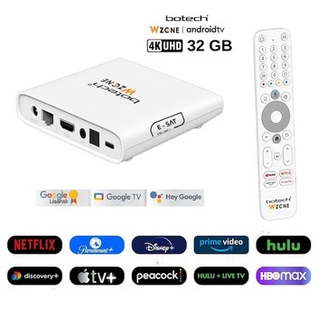 Torima TV Stick 4K Ultra HD Android TV Box